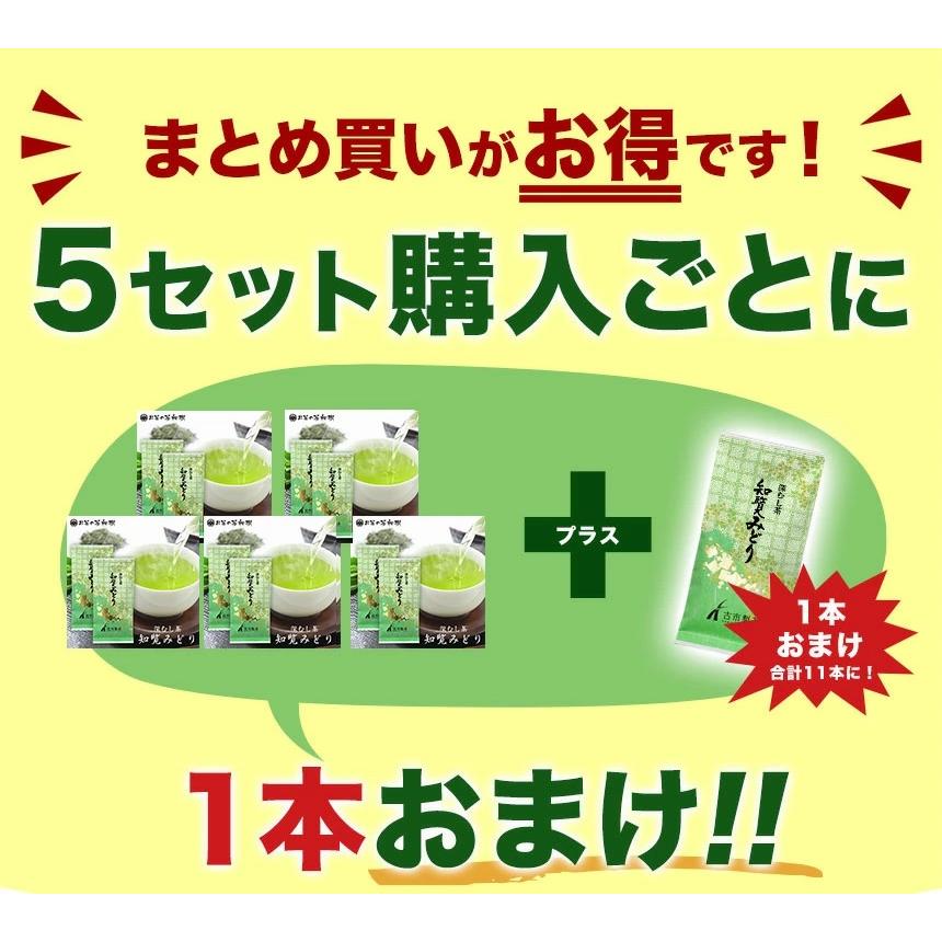 新茶 お茶 緑茶 知覧茶 母の日 2024 深むし茶 知覧みどり 100ｇ 2本セット 深蒸し茶 鹿児島県 茶葉 煎茶 お茶っ葉 お茶の葉 ギフト 老舗 日本茶【 新茶予約 】｜furuichiseicha｜15