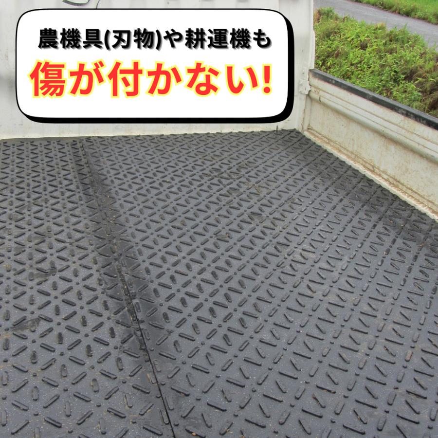 敷板 プラスチック 樹脂 軽い らくらくばん 6枚セット 京葉興業 農業
