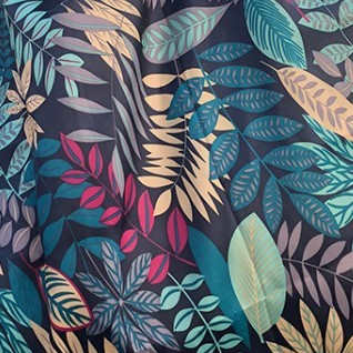 エコバッグ おしゃれ 大きめ 大容量 手提げ 収納 折りたたみ コンパクト  買い物 コンビニ  無地 花柄 ストライプ ヒョウ柄 ボタニカル |  | 03