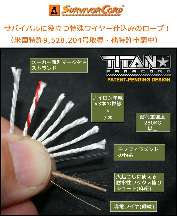 HERCULES タイプIII パラコード HERCULES 550 Paracord Survival Rope Royal Blue Type  III Parachute Cord – HERCULES タイプIII パラコード