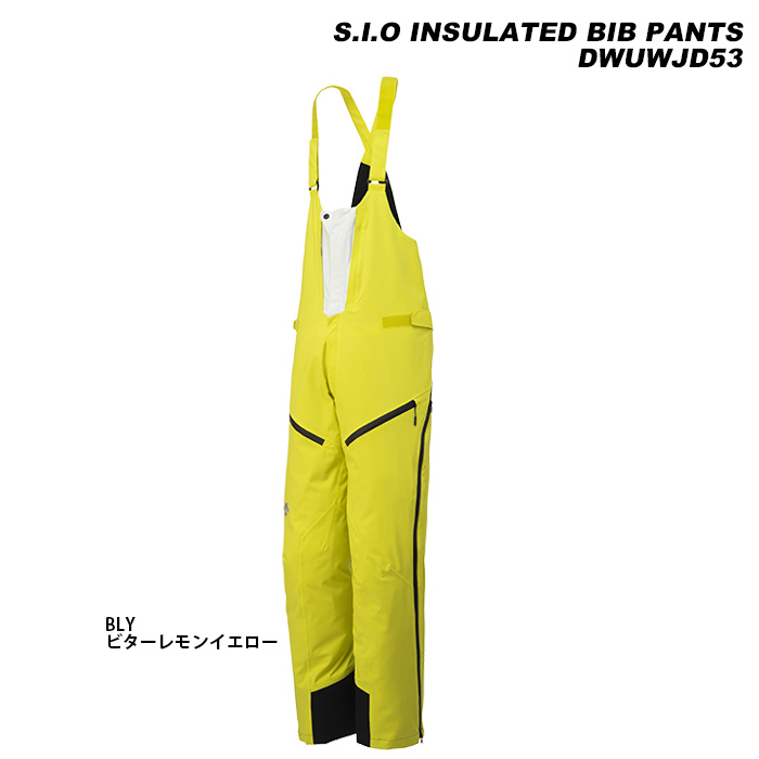 DESCENTE DWUWJD53 S.I.O INSULATED BIB PANTS 23-24モデル デサント