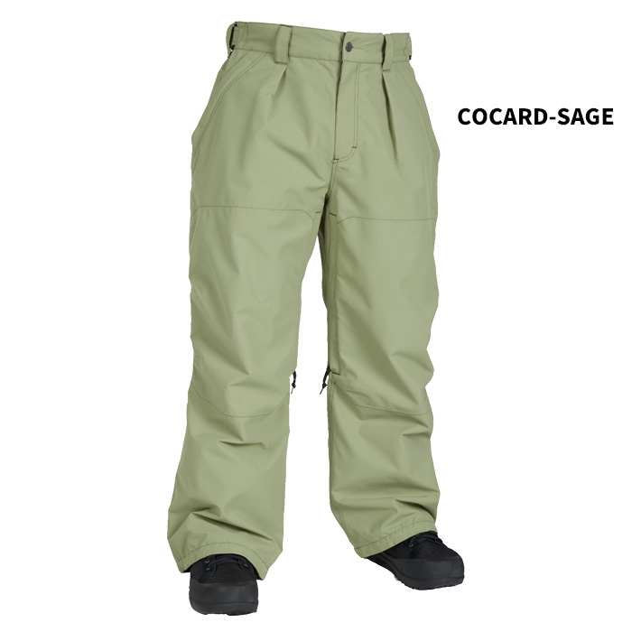 AIRBLASTER エアブラスター AB26MPNT_1047 CONTRAST PANT COCARD SAGE スノーボードウェア パンツ エアブラ 25-26モデル スノボ AIRBLASTER エアブラスター ウェア CONTRAST PANT 25-26(2026) モデル