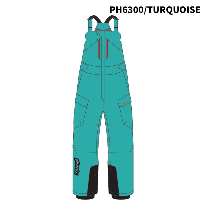 PHENIX PSM25OB00 Cutting Edge Shell Bib Pants 0 25-26(2026)モデル