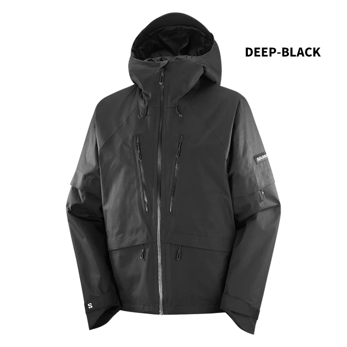SALOMON VENOM 男性用シェルジャケット SALOMON サロモン ウェア VENOM FULL ZIP JACKET M 25-26モデル
