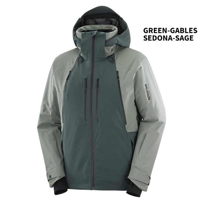 Salomon サロモン スキースノーボードウェア ジャケットのみ Mサイズ SALOMON（サロモン） スキーウェア メンズ スキージャケット SALOMON