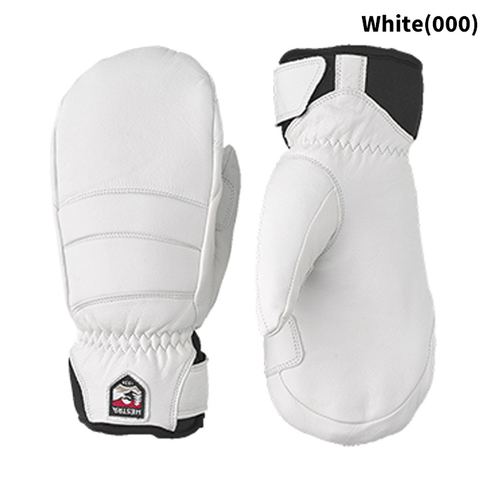 【未使用】ヘストラ　グローブ　フォール ライン スリーフィンガー 　白　サイズ７ 3002081】HESTRA ヘストラ グローブ Womens Fall Line Mitt 25-26
