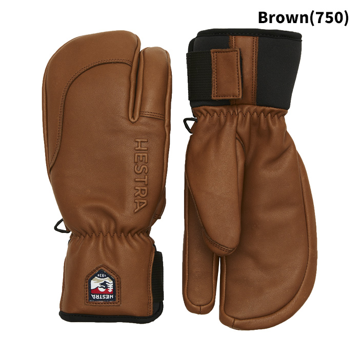 33872】HESTRA ヘストラ グローブ Topo 3-Finger 25-26 モデル : FUSO