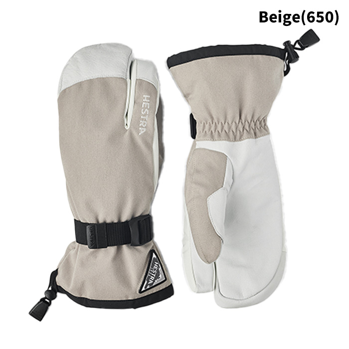 31652】HESTRA ヘストラ グローブ Powder Gauntlet 3-Finger 25-26