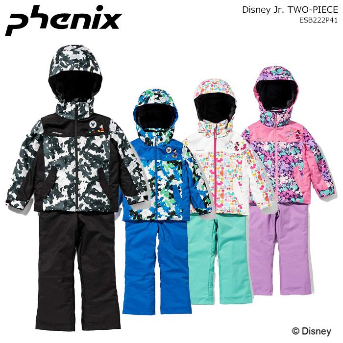 PHENIX/フェニックス ディズニー ジュニアスキーウェア 上下セット/Disney Jr. TWO PIECE/ESB222P41(2023) :esb222p41:FUSO SKI SNOWBOARD