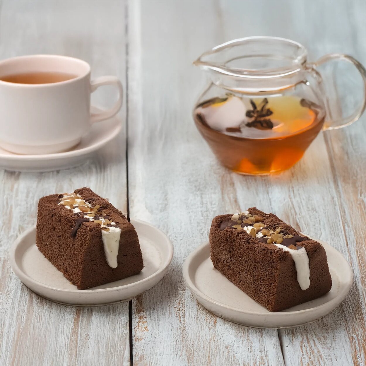 低糖質 シフォンケーキ 生クリームカカオシフォ...の詳細画像2