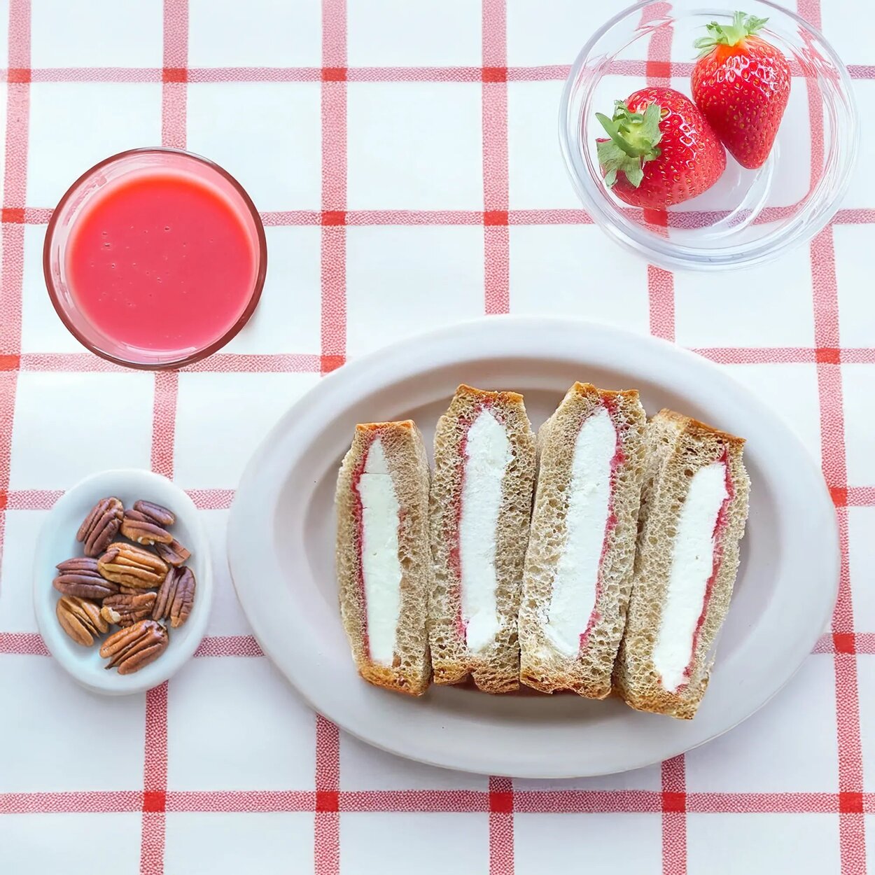 生クリームサンドwith無糖イチゴジャム 糖質...の詳細画像1