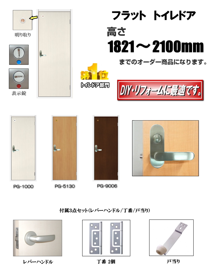 介護用トイレドア オーダーサイズ 】 LIXIL トイレドア ラシッサS ノンケーシング枠 LAC