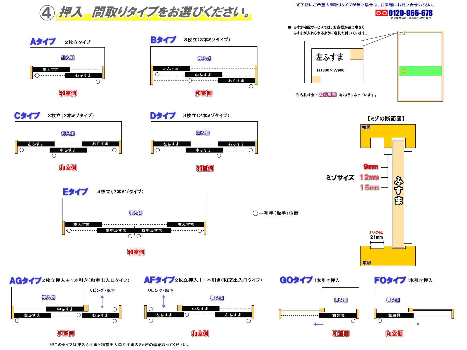 押入間取り説明