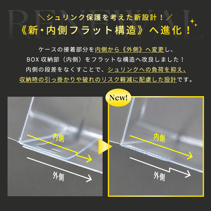 新設計 ポケモンカード BOX ローダー5個セット 【トレカ専用 BOXケース