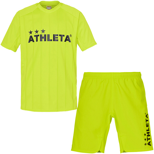 【上下セット】 アスレタ ATHLETA プラ上下 02389-02390 サッカー フットサル プラシャツ プラパン セット 練習着 メンズ