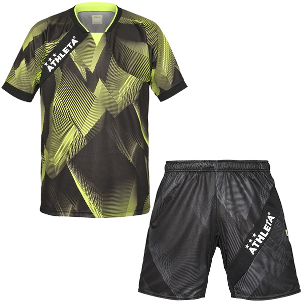ATHLETA（アスレタ） 【上下セット】 グラフィックプラクティスシャツ