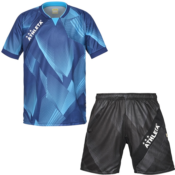 ATHLETA（アスレタ） 【上下セット】 グラフィックプラクティスシャツ