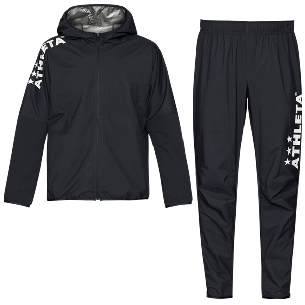 【上下セット】 アスレタ ATHLETA ウィンドウォームジャケット パンツ 上下 02446-02448 サッカー フットサル 防風 トレーニングパーカー パンツ メンズ | ATHLETA | 02