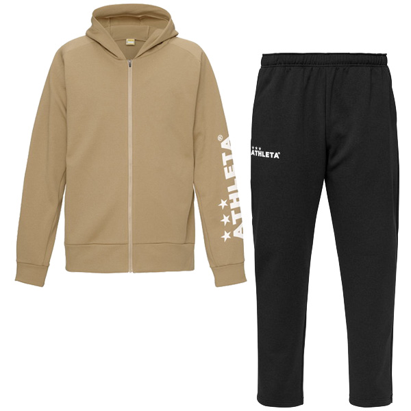 ATHLETA アスレタ スウェットパーカー上下セット ATHLETA（アスレタ） 【上下セット】 裏起毛 スウェットZIPパーカー
