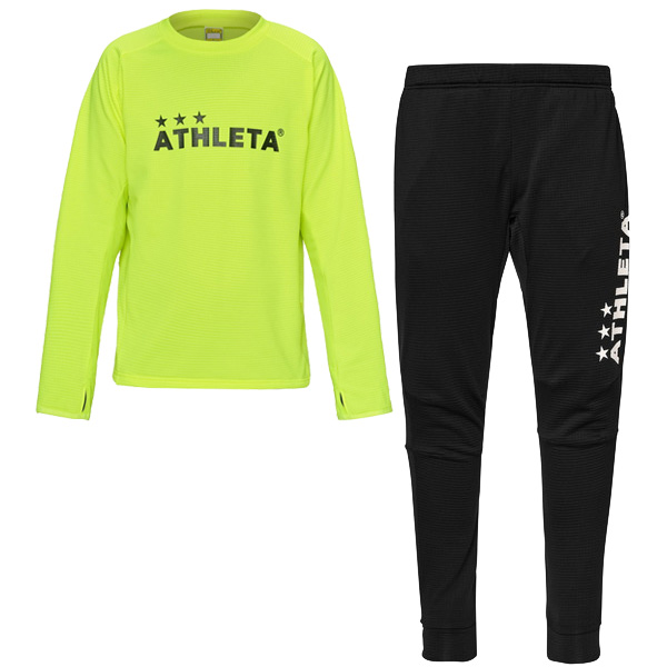 ATHLETA（アスレタ） 【上下セット】 ジュニア Jr グリッド起毛TR