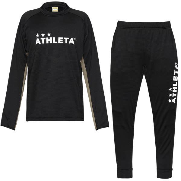 ATHLETA（アスレタ） 【上下セット】 グリッド起毛TRシャツ パンツ