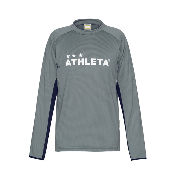 アスレタ ATHLETA グリッド起毛TRシャツ 04187 サッカー フットサル トレーニングシャツ スウェット メンズ | ATHLETA | 02