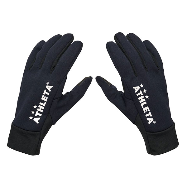 【ネコポス送料無料】アスレタ ATHLETA ジュニア フィールド ウォーム グローブ 手袋 05343J サッカー フットサル 防寒 滑り止め タッチパネル対応 子供用 | ATHLETA | 02