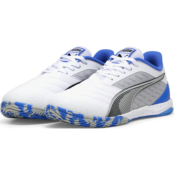 イベロ IV プーマ PUMA 107958 ホワイト ブラック フットサルシューズ インドア 室内用 | PUMA | 01