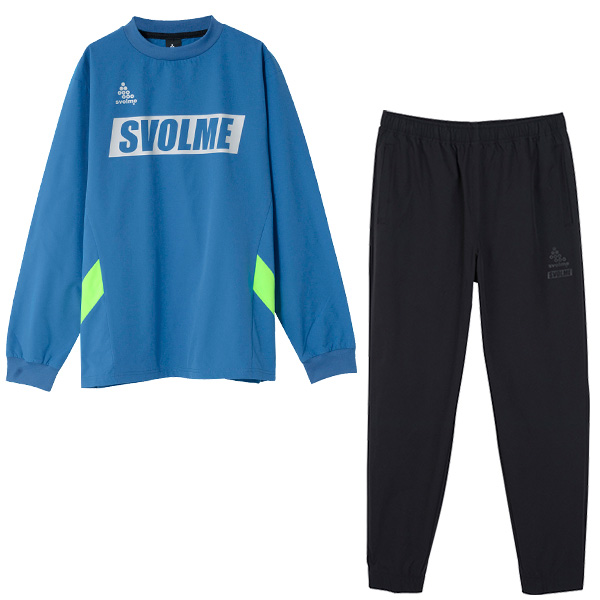 【上下セット】 スボルメ SVOLME ピステ 上下 1233-21601/1231-07502 サッカー フットサル トレーニングトップ パンツ  練習着 メンズ