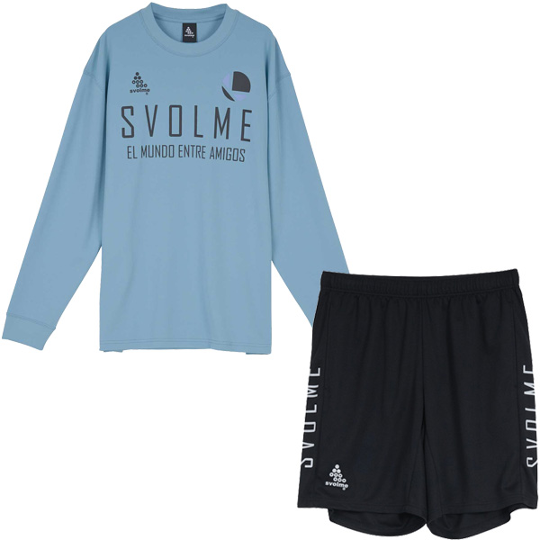 SVOLME（スボルメ） 【上下セット】 ロゴロングプラT25SDG 切替ポケ