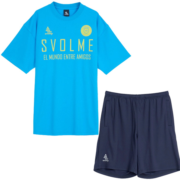 SVOLME（スボルメ） 【上下セット】 ロゴプラT ポケ付きTRショーツ