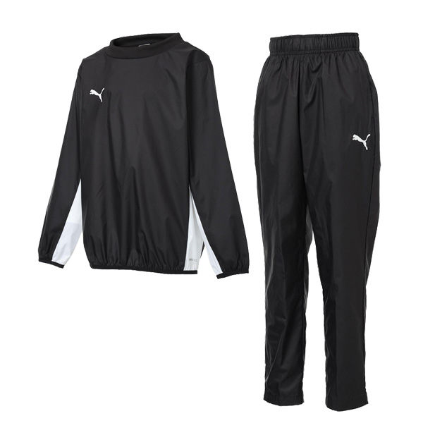 PUMA ブラック ピステパンツ PUMA（プーマ） 【上下セット】 ジュニア INDIVILIGA ピステトップ