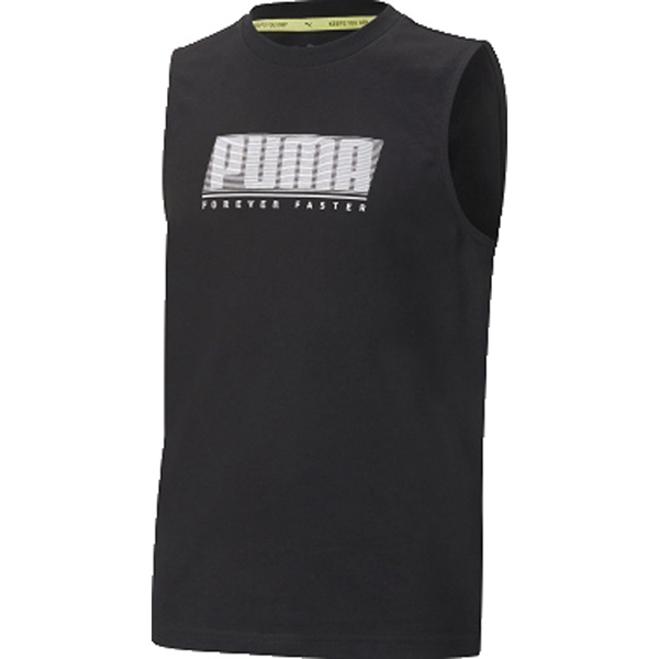 【ネコポス選択可】 プーマ PUMA ジュニア ACTIVE SPORTS スリーブレス Tシャツ 849619 サッカー フットサル ノースリーブ シャツ インナー 子供用