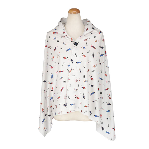 【ネコポス選択可】スパッツィオ Spazio クールポンチョ4 AC0153 サッカー フットサル スポーツ 熱中症予防 | Spazio | 01