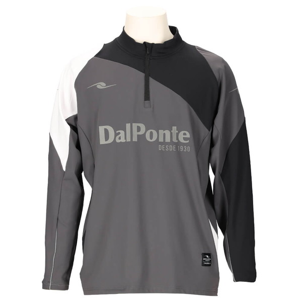 【美品】DalPonte サッカーウェア セットアップ グレー　4点 DALPONTE（ダウポンチ） DalPonte 4WAYストレッチトレーニングトップス