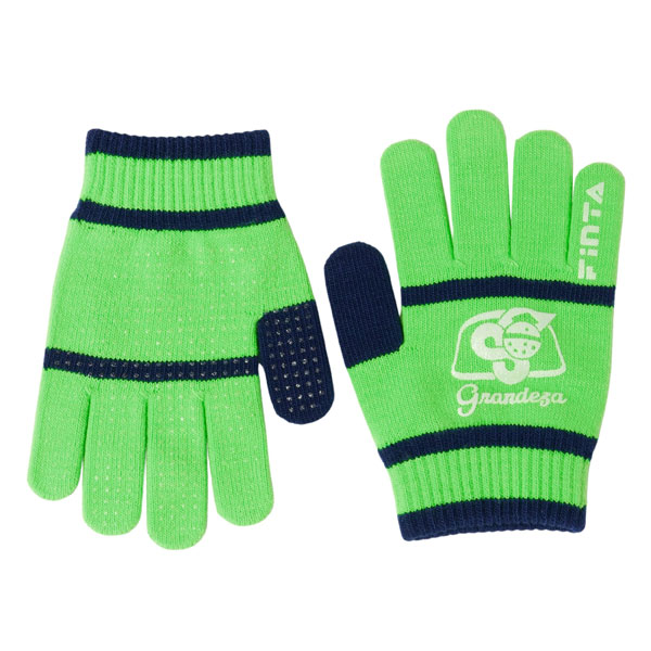 【ネコポス選択可】フィンタ FINTA ジュニア ニットグローブ 手袋 FT4565 サッカー フットサル 練習 試合 通学 滑り止め付き デイリー | FINTA | 03