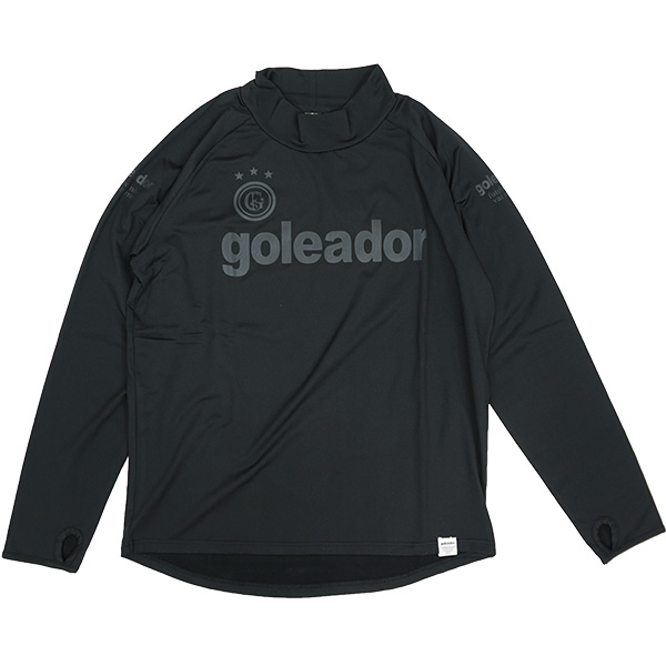 【送料無料】 ゴレアドール goleador 裏起毛 スムースハイネックプラシャツ G-2181 サッカー フットサル 長袖 プラクティスシャツ 練習着 防寒 メンズ | goleador | 02