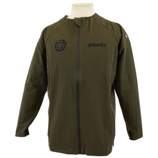 【送料無料】 ゴレアドール goleador ナイロンWaffle textureジャージノーカラーZIP JKT GD-153 サッカー フットサル トレーニングジャケット メンズ | goleador | 01