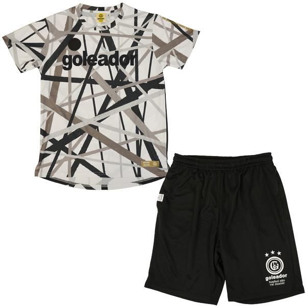 新品タグ付 goleador ゴレアドール フル昇華 プラクティス上下セット O goleador（ゴレアドール） 【上下セット】 昇華 ランダムローラー