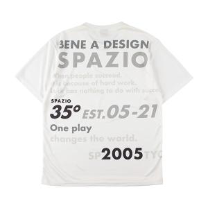 【ネコポス送料無料】スパッツィオ spazio SPAZIOブロックロゴプラシャツ GE-0892 ...