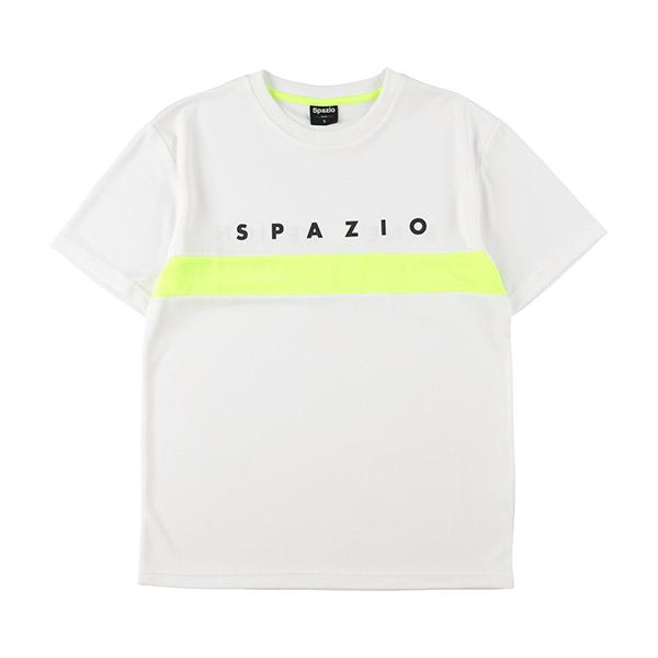 税込税込スパッツィオ Spazio アクセントラインプラシャツ GE-0901 サッカー フットサル 半袖 練習着 メンズ ウエア 