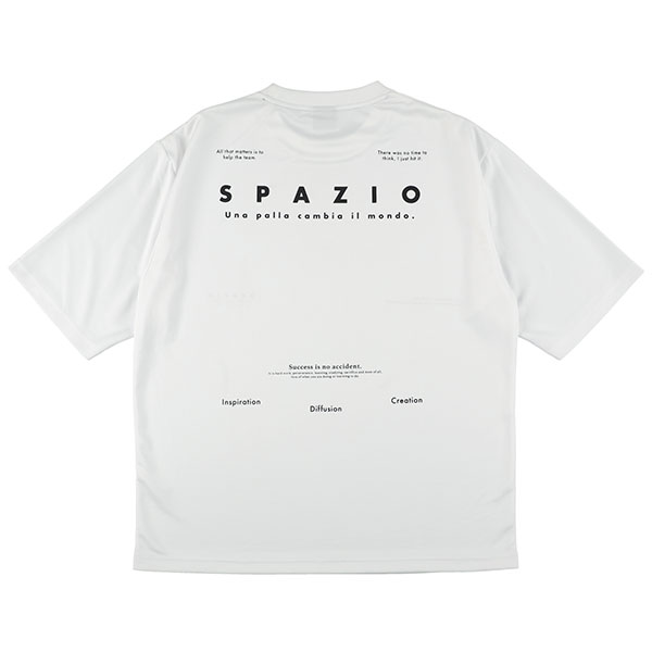 【ネコポス送料無料】スパッツィオ Spazio オーバーサイズ プラクティスシャツ 24SS GE0...