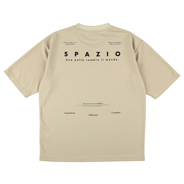 【ネコポス送料無料】スパッツィオ Spazio ジュニア オーバーサイズ プラクティスシャツ 24S...