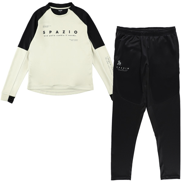 Spazio 【上下セット】 スパッツィオ ジュニア 袖パネルミッド