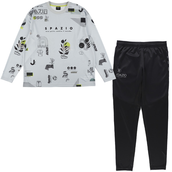 Spazio（スパッツィオ） 【上下セット】 オーバーサイズ ロンプラ 脇