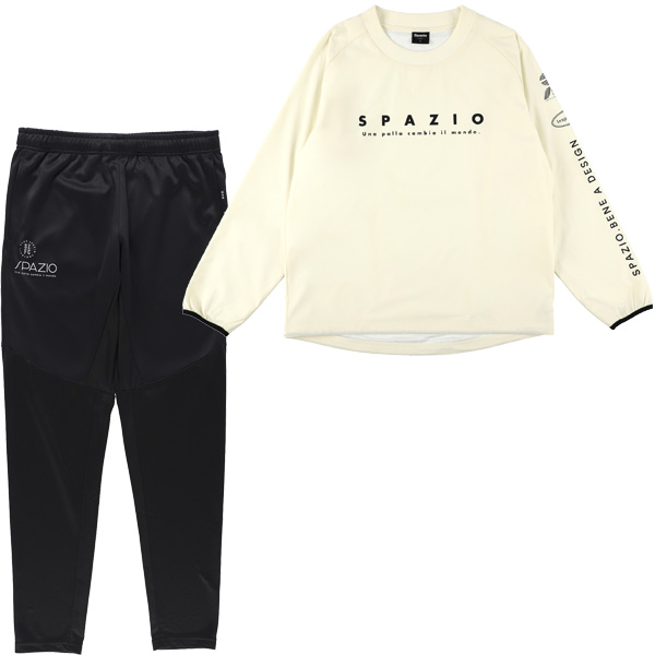 Spazio（スパッツィオ） 【上下セット】 ジュニア Jr.長袖ピステ 脇