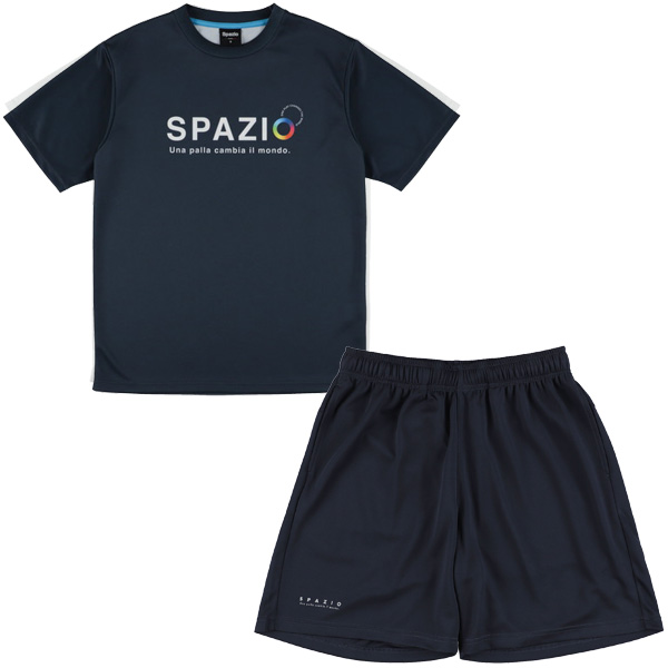 Spazio（スパッツィオ） 【上下セット】 ネオンサークルプラシャツ