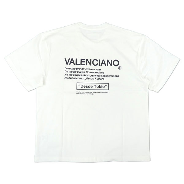 KELME（ケルメ） バレンシアーノ by VALENCIANO 背中ロゴ Tシャツ