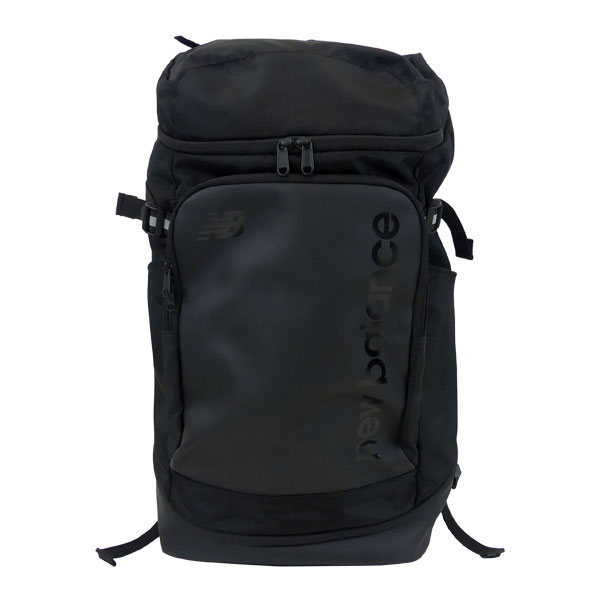 トップローディングバックパック|40L　ブラック　【NewBalance|ニューバランス】サッカーフットサルバッグlab55615-bk New Balance（ニューバランス） New Balance Top Loading Backpack 40L