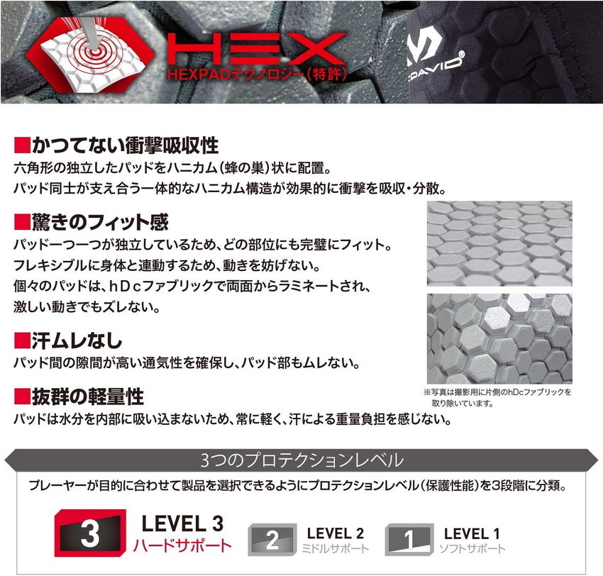 楽天市場】マクダビッド メンズ ヘックス ガードショーツ HEX